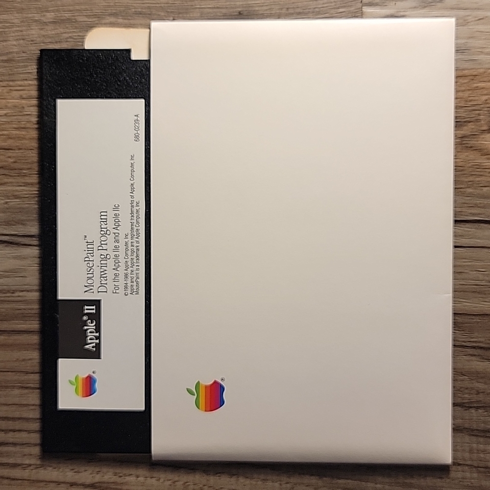 Apple II MousePaint Floppy Disk